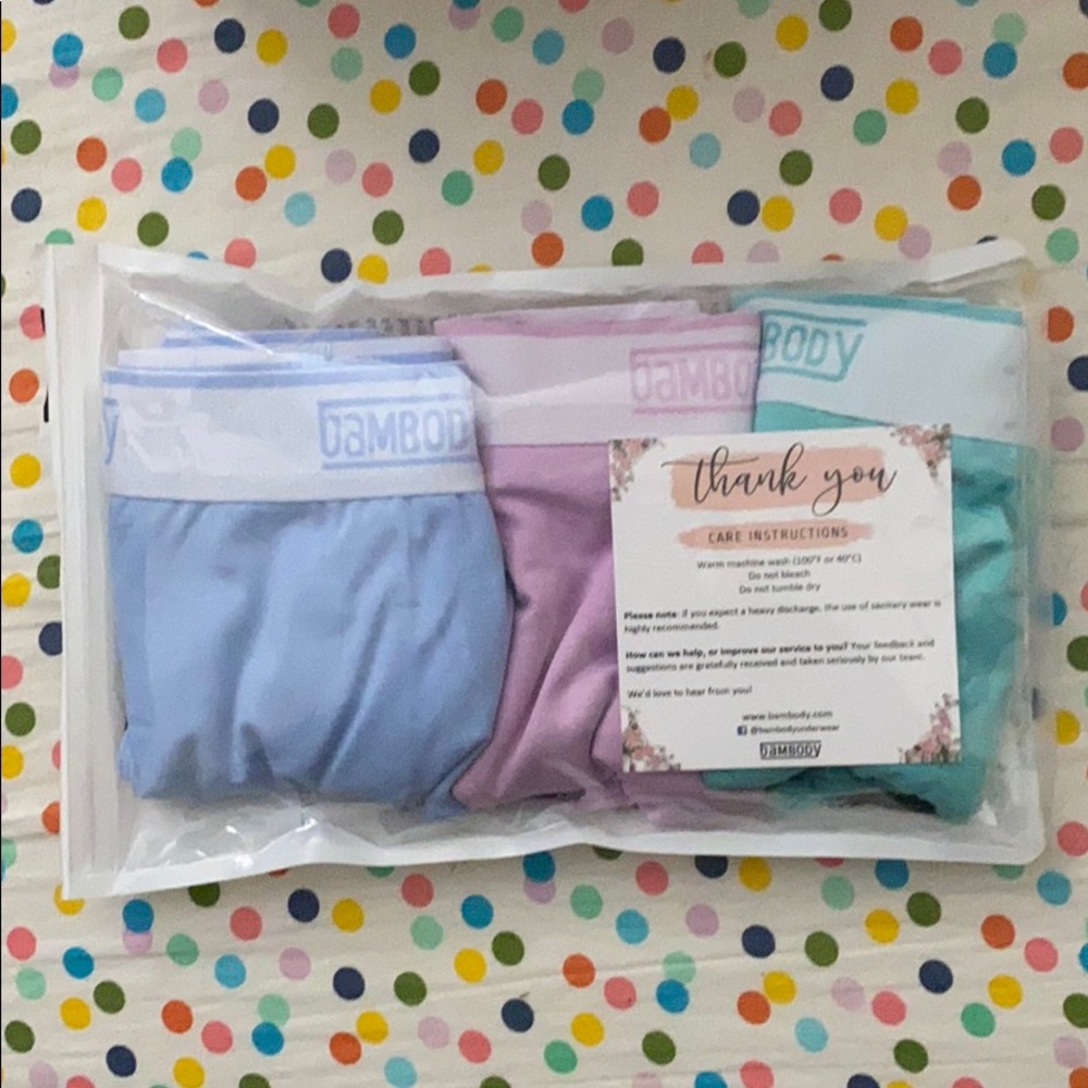 Bambody Period Underwear NWT never worn